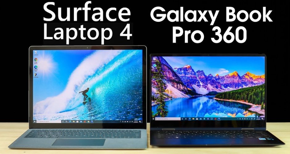 surface laptop 4 vs samsung galaxy book pro