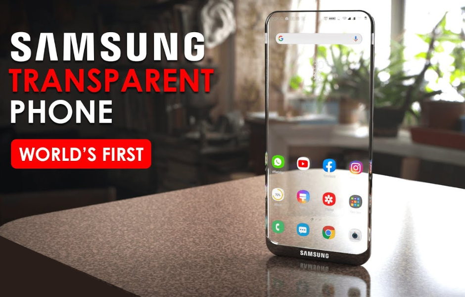 Samsung transparent phone price