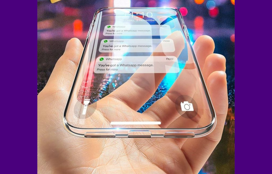 Samsung transparent phone price