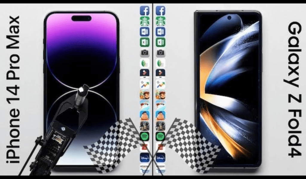 iphone 14 pro max vs galaxy fold 4