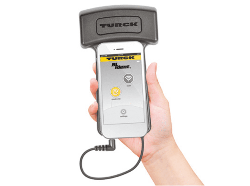 turck u grok it uhf rfid reader for smartphones