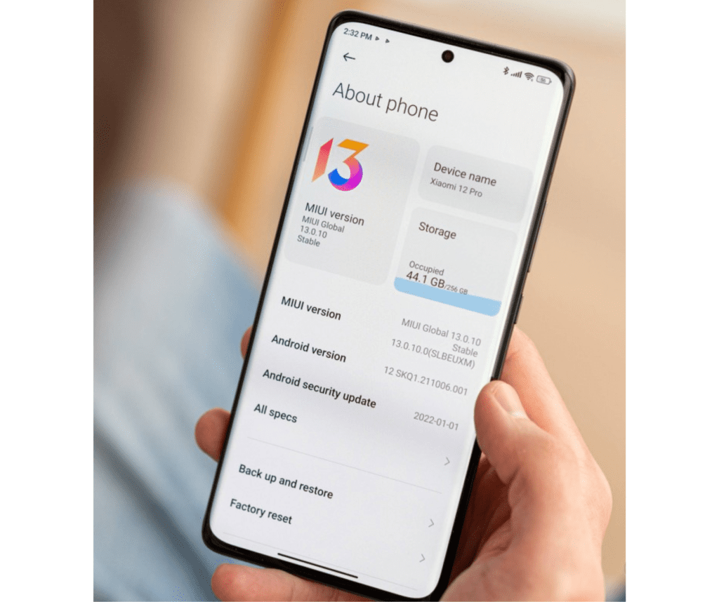 Xiaomi 12 pro firmware