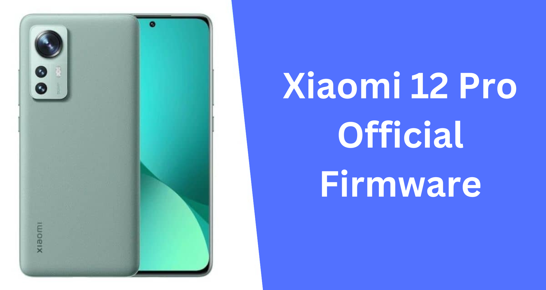 Xiaomi 12 pro firmware