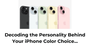 What does your iPhone color say