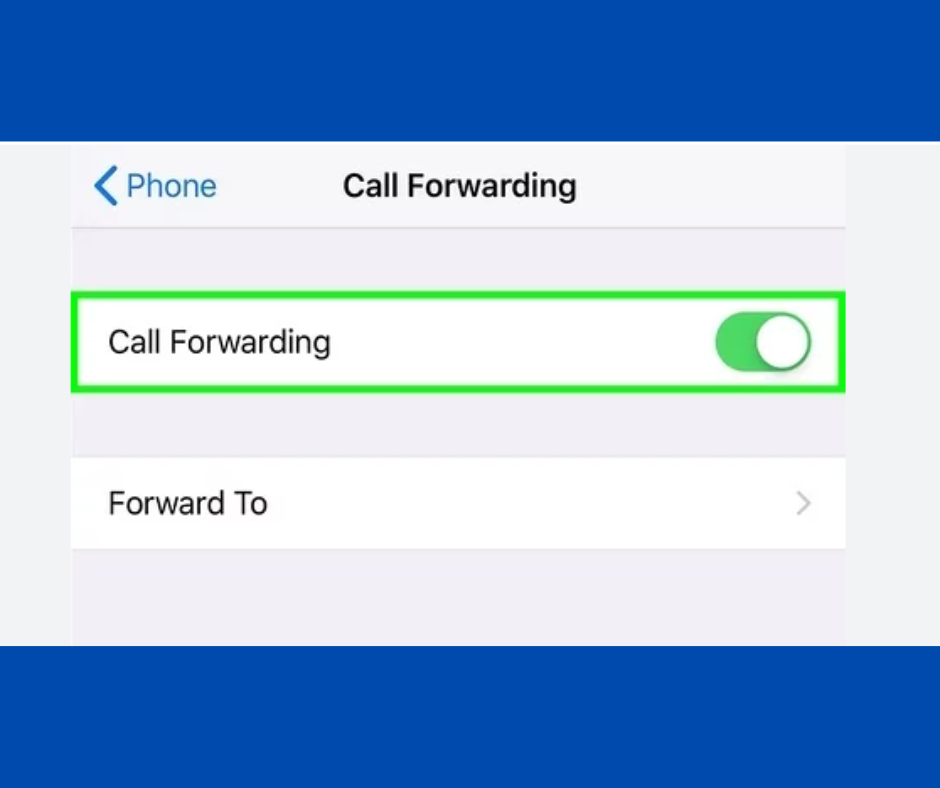 How to turn off answer phone on iPhone