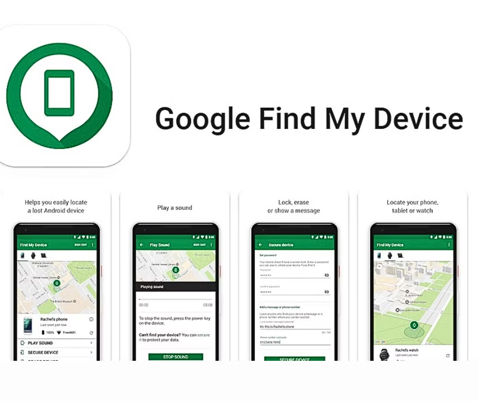 Does Google Find My Device work on Samsung?