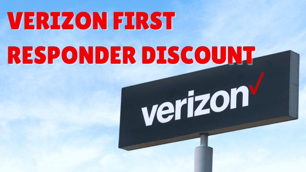 does verizon have first responder discount