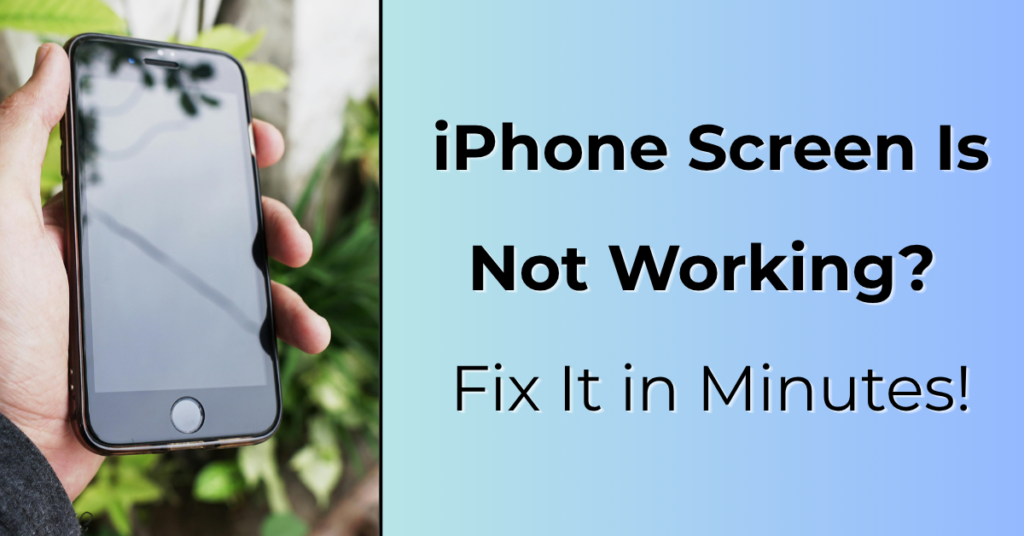 iphone screen is not working