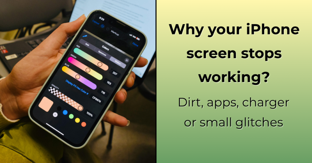 iPhone Screen Is Not Working – Easy Fix Guide (Simple Steps Anyone Can Follow) 3 iPhone Screen Is Not Working